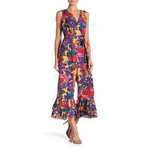 Lost Ink Floral Printed Jumpsuit